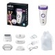 Braun Silk-épil 9 9-561 - Wet&Dry Cordless epilator with 6 extras including a shaver head and a trimmer cap