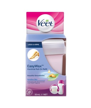 Veet Easy Wax Leg and Body Hair Remover Wax Refill 50ml